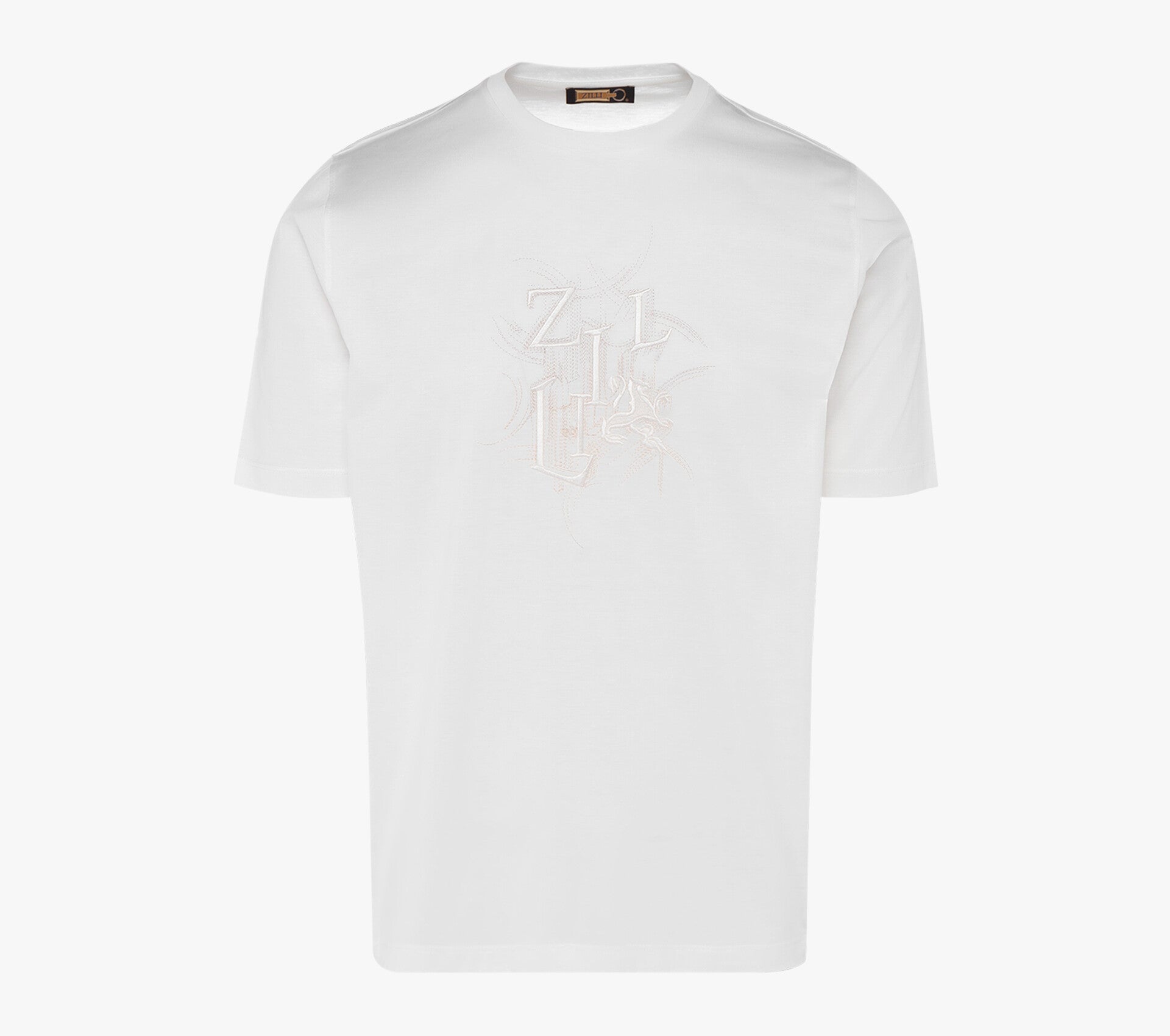 T-shirt with Zilli Art Embroidery
