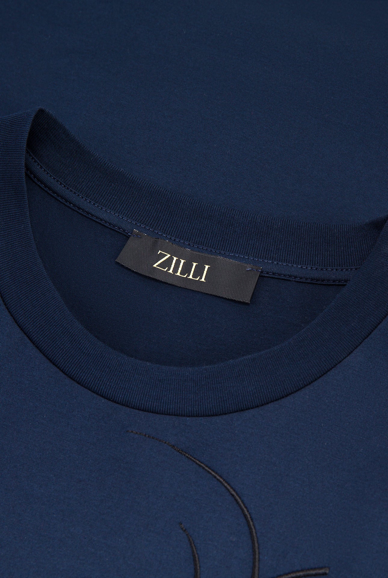 T-shirt with Stylized Zilli Lettering