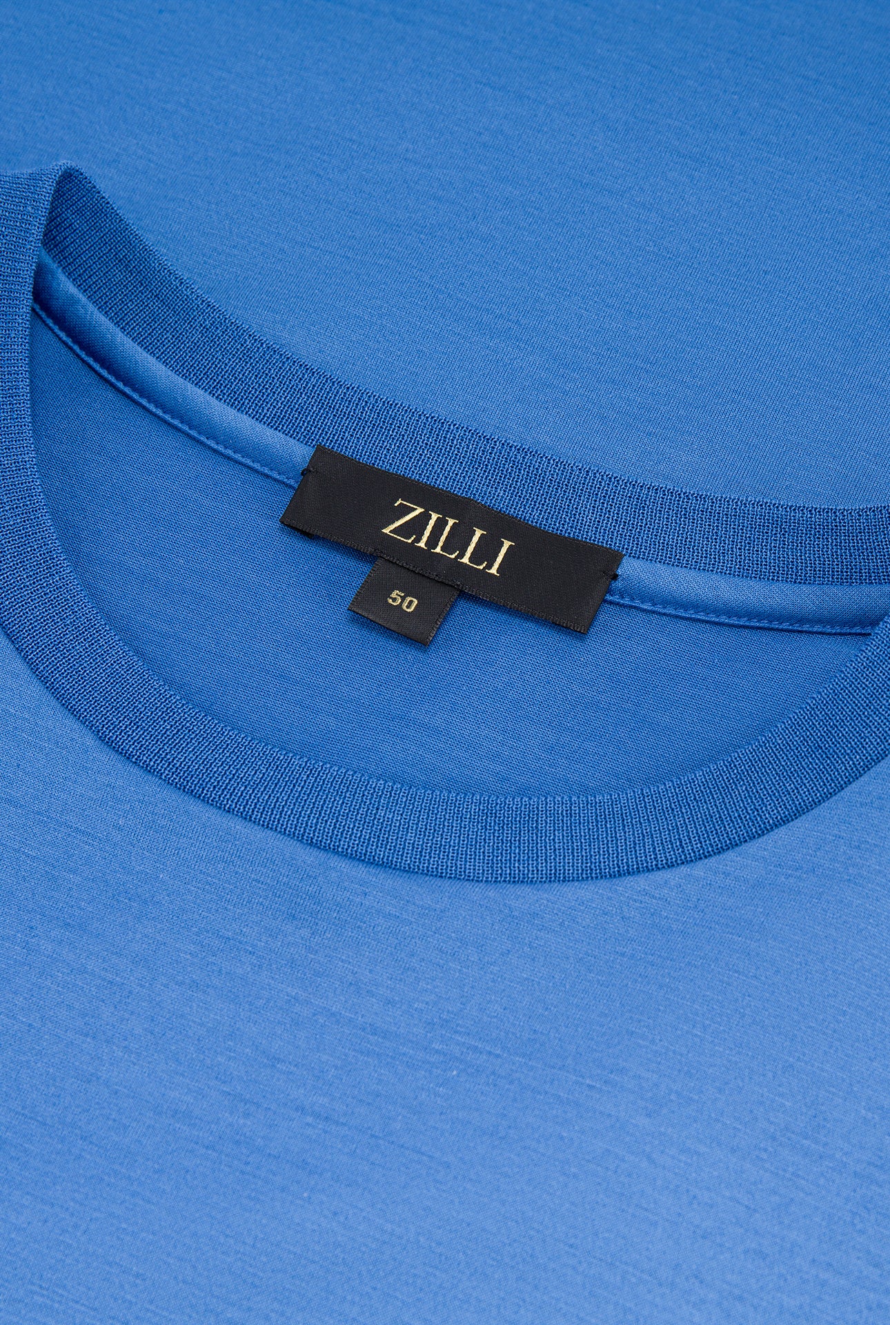 Minimalist Cotton T-Shirt Light Blue