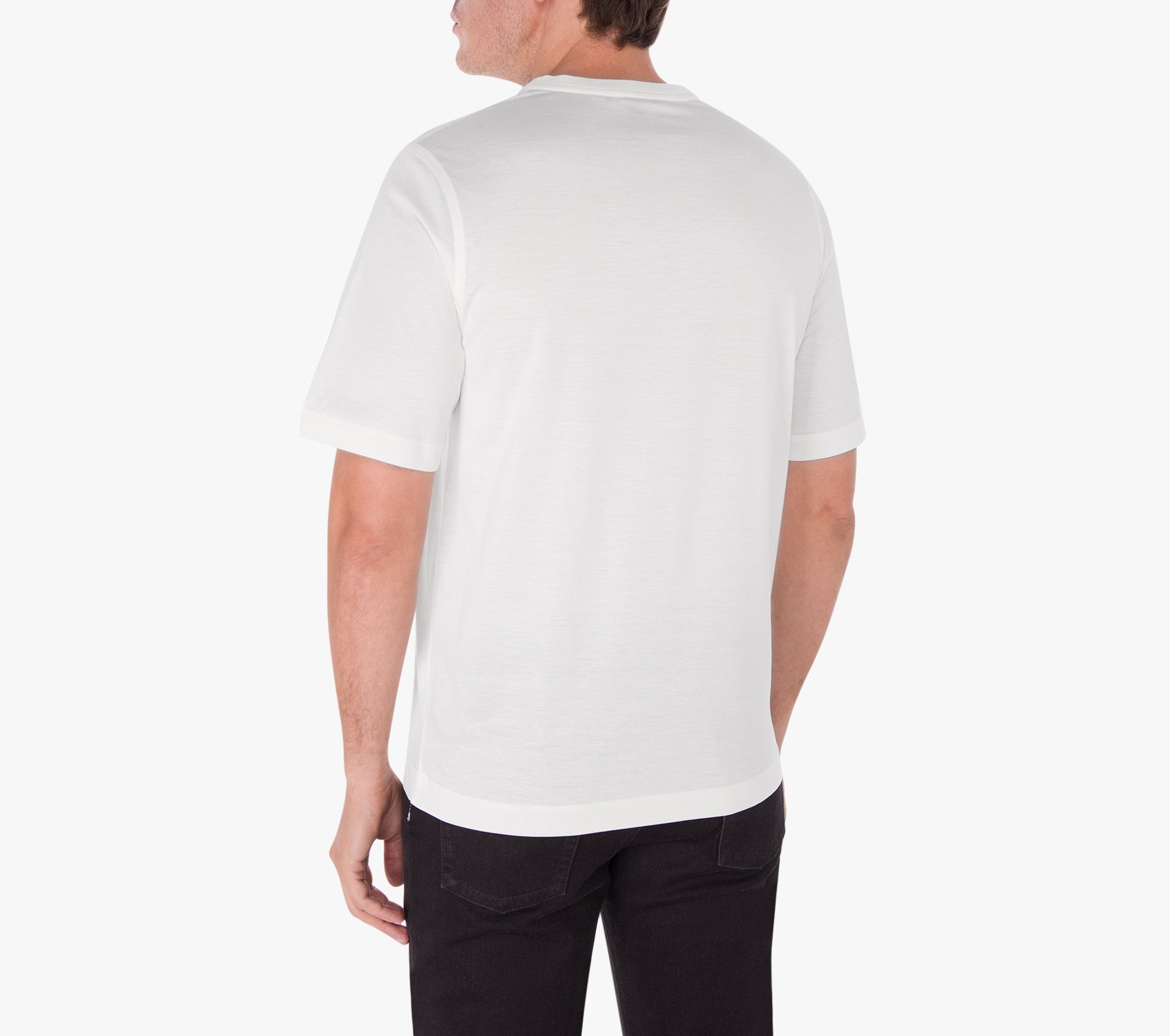 Minimalist Cotton T-Shirt Off White