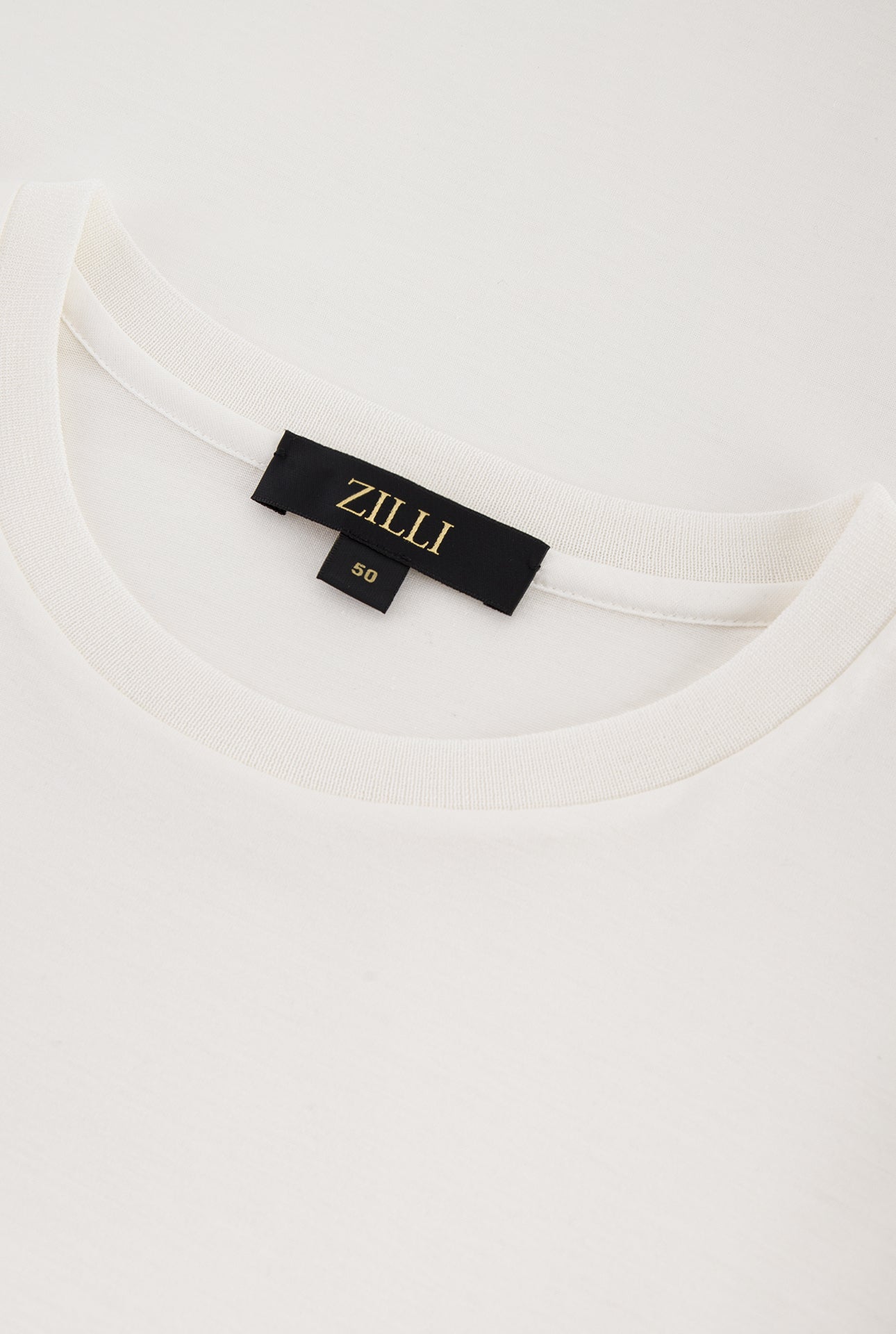 Minimalist Cotton T-Shirt Off White