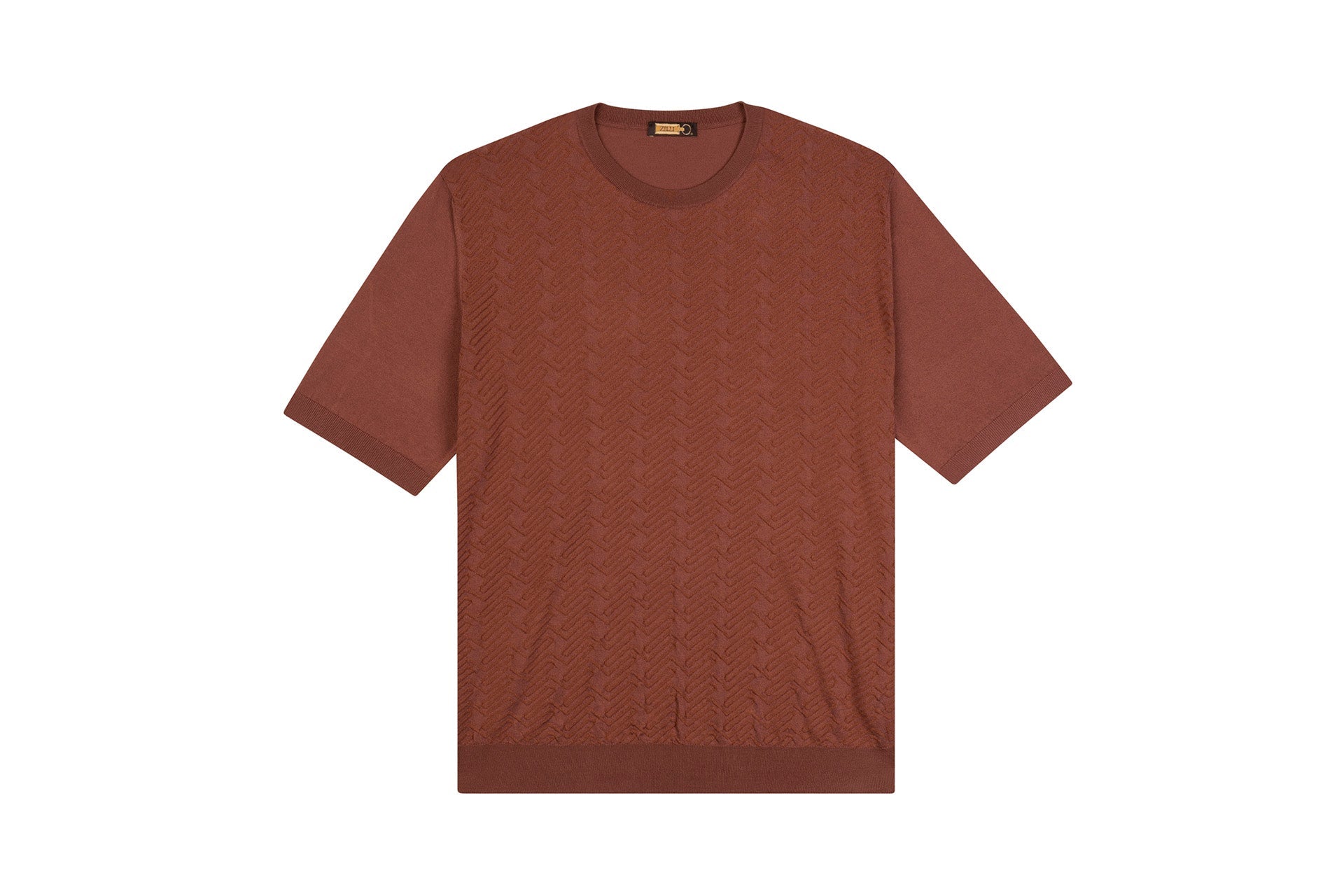 Pullover, Geometrical Weave - ZILLI