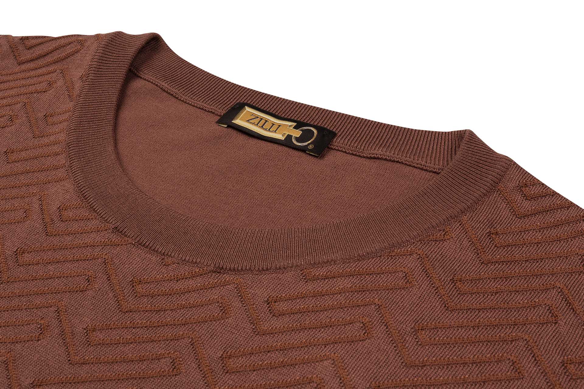 Pullover, Geometrical Weave - ZILLI