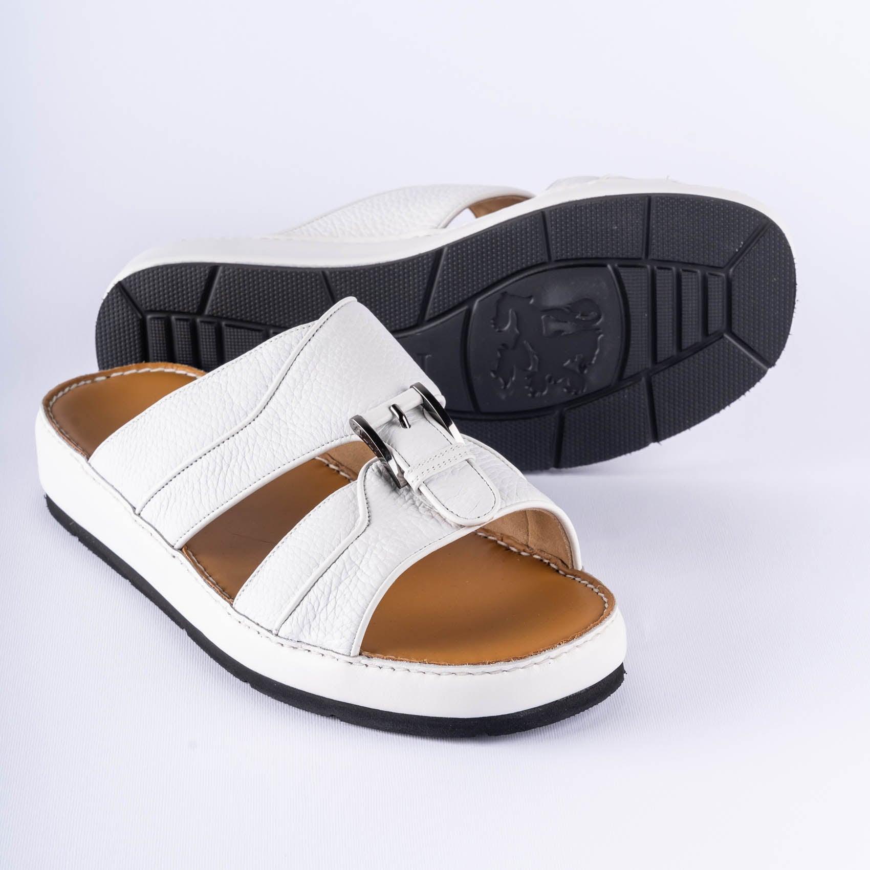 Sandals Arabic style in deer leather - ZILLI