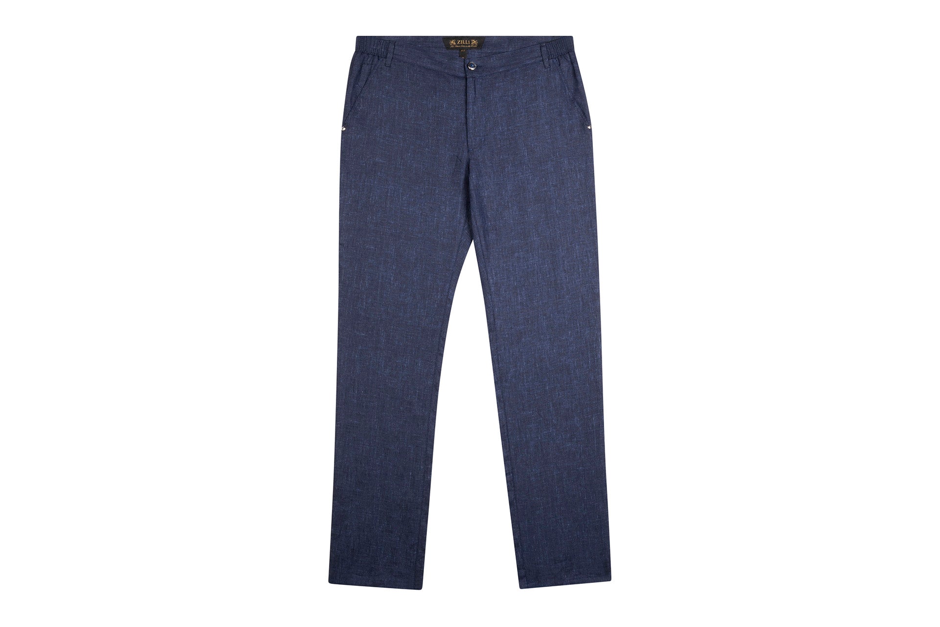 Slim Fit, Linen Trousers - ZILLI