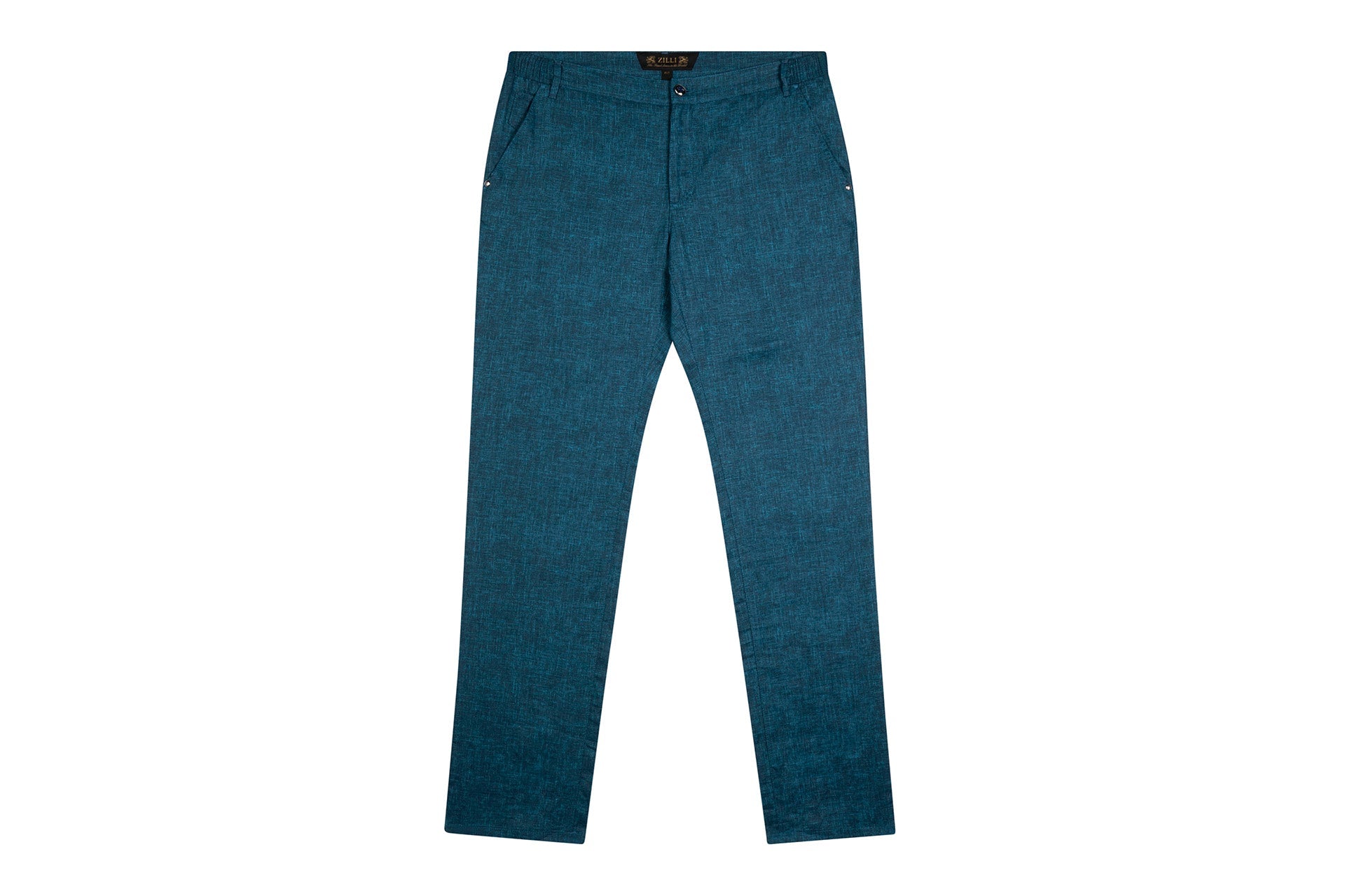 Slim Fit, Linen Trousers - ZILLI