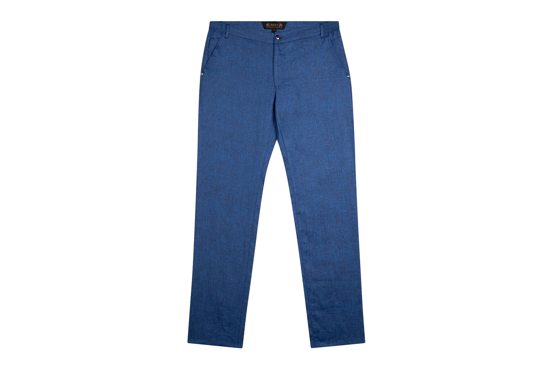 Slim Fit, Linen Trousers - ZILLI