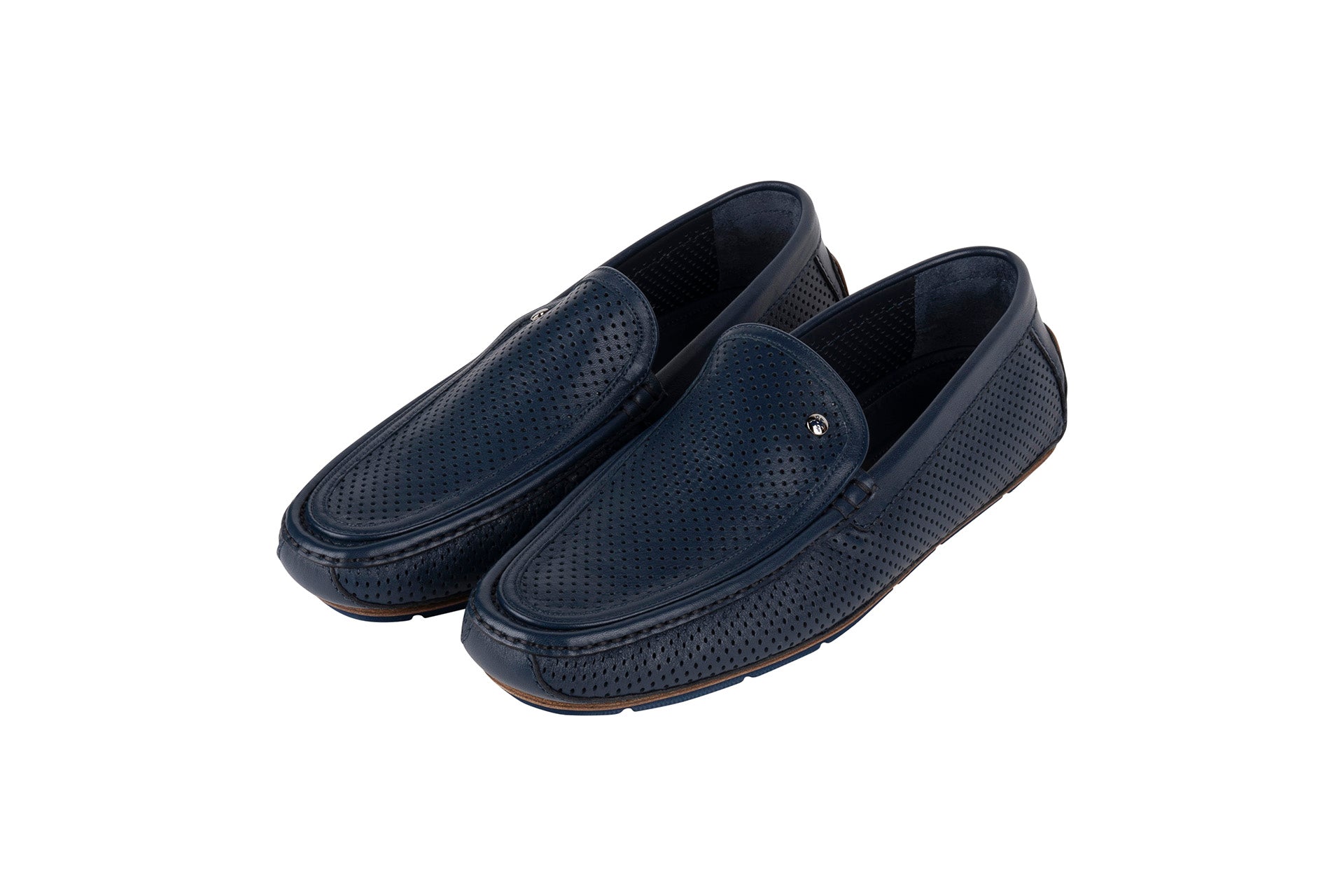 Slip On in perforated nubuck calfskin - ZILLI