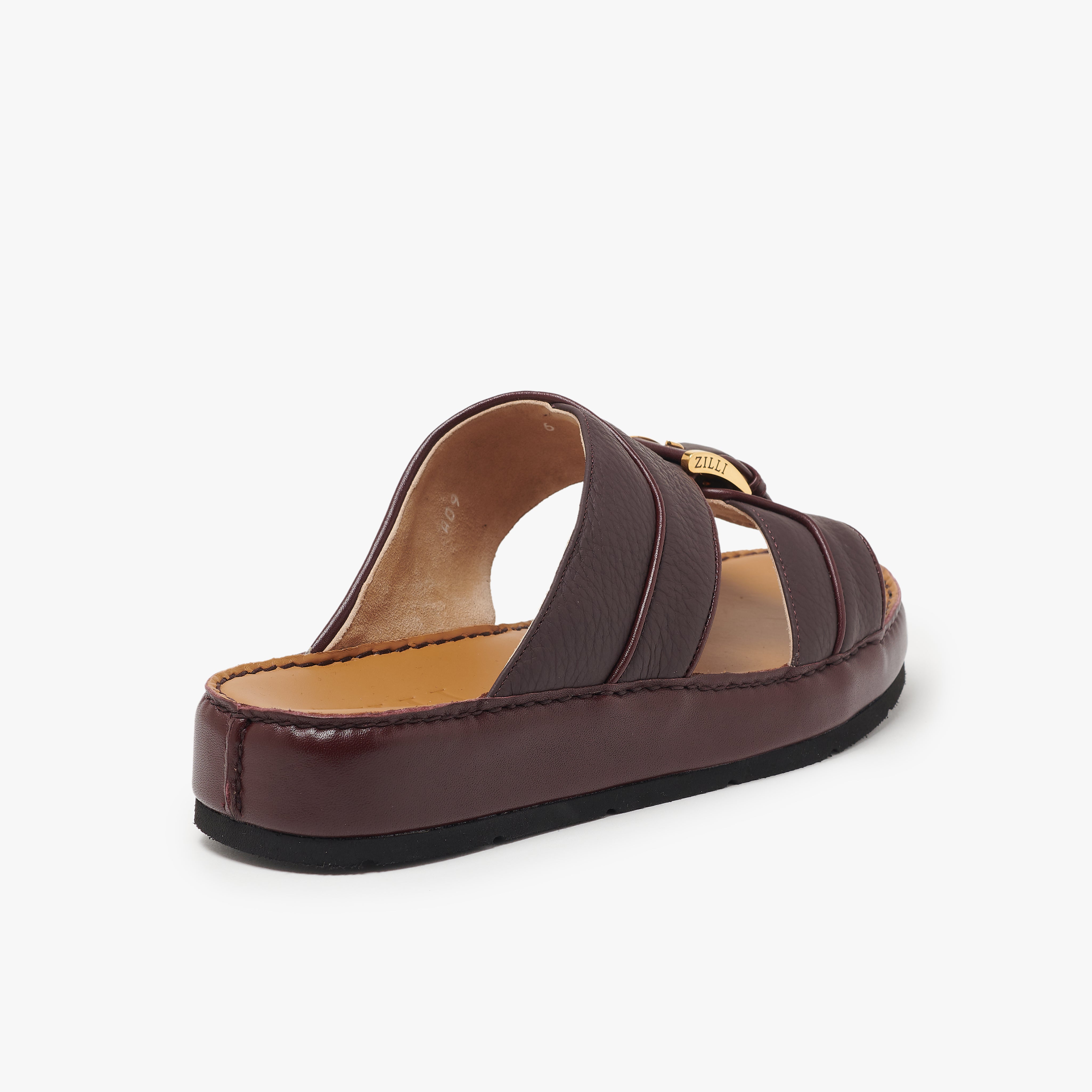 Deerskin leather sandal - ZILLI